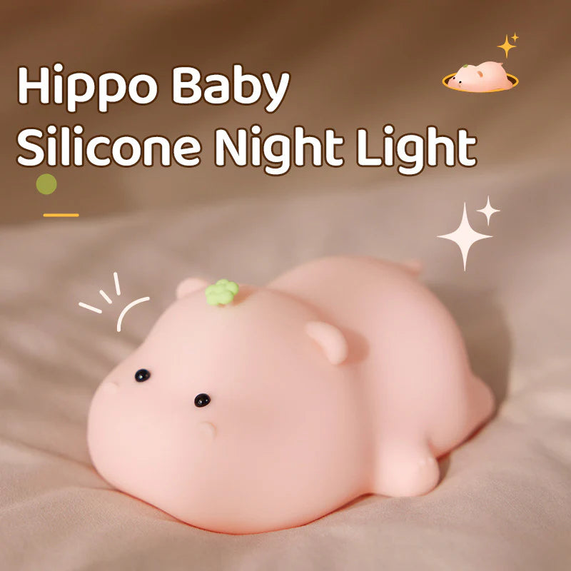 Soft Glow Silicone Night Light Doll
