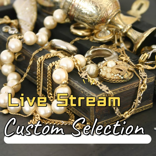 Live Stream Custom Jewelry Selection